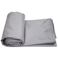 4m x 8m Grey Waterproof Poly Tarp with Grommets S966