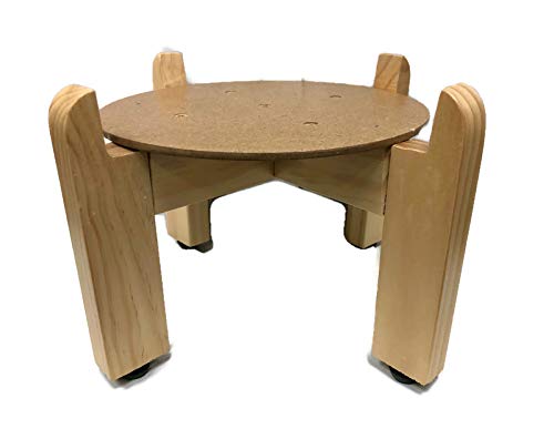 Wood Water Jug Stand 7.5" D594