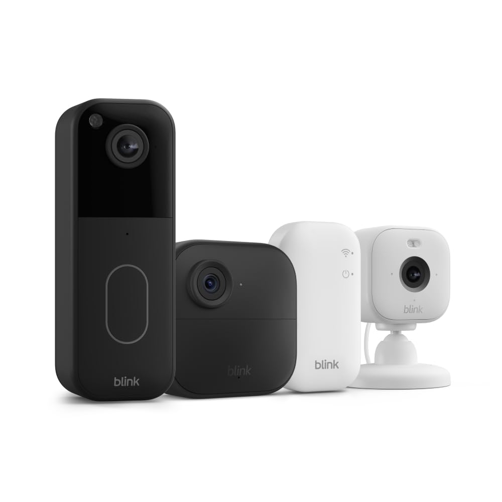 Outdoor 4 Camera, Mini 2 Camera, Video Doorbell and Sync Module H8947
