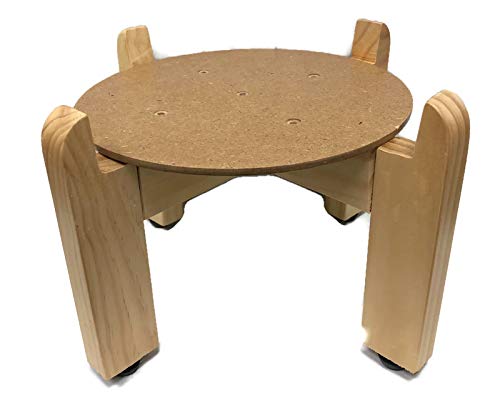Wood Water Jug Stand 7.5" D594