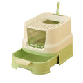 Enclosed Top-Entry Cat Litter Box with Scoop G760