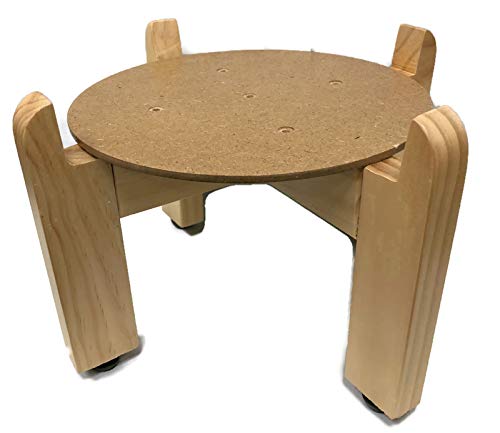 Wood Water Jug Stand 7.5" D594