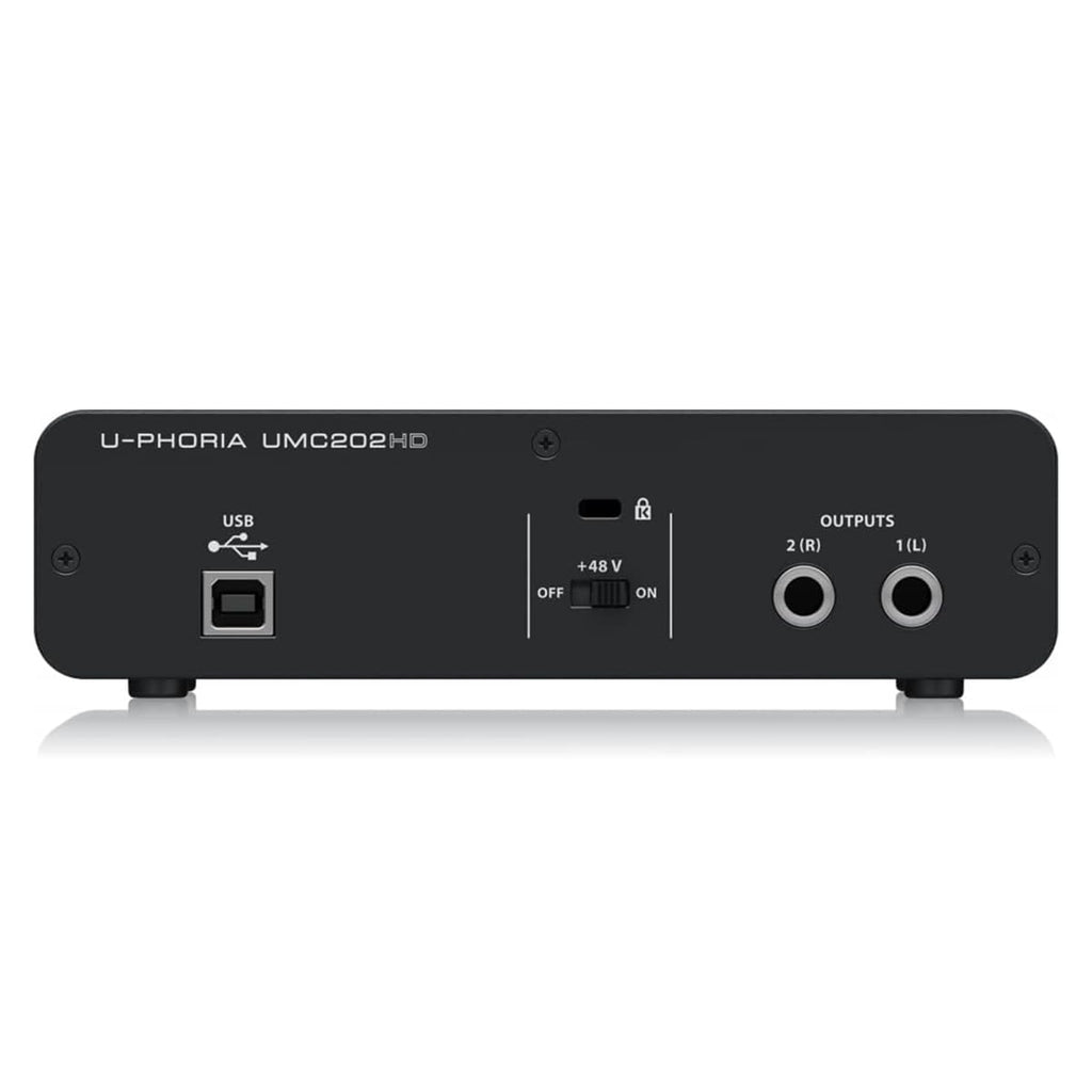 2x2 USB Audio Interface with Mic Preamplifiers V196