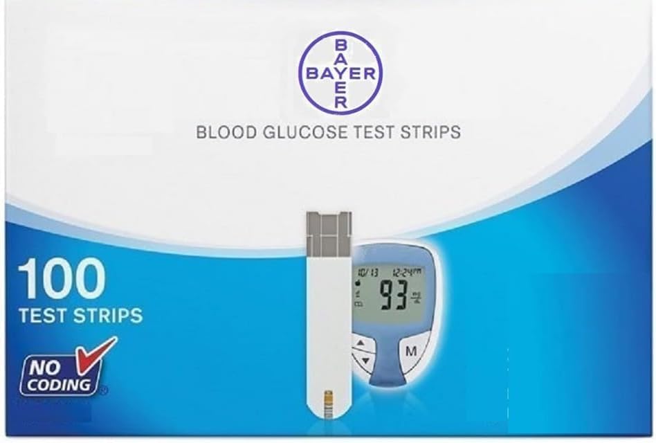 100 Ct Glucose Monitor Strips P64977