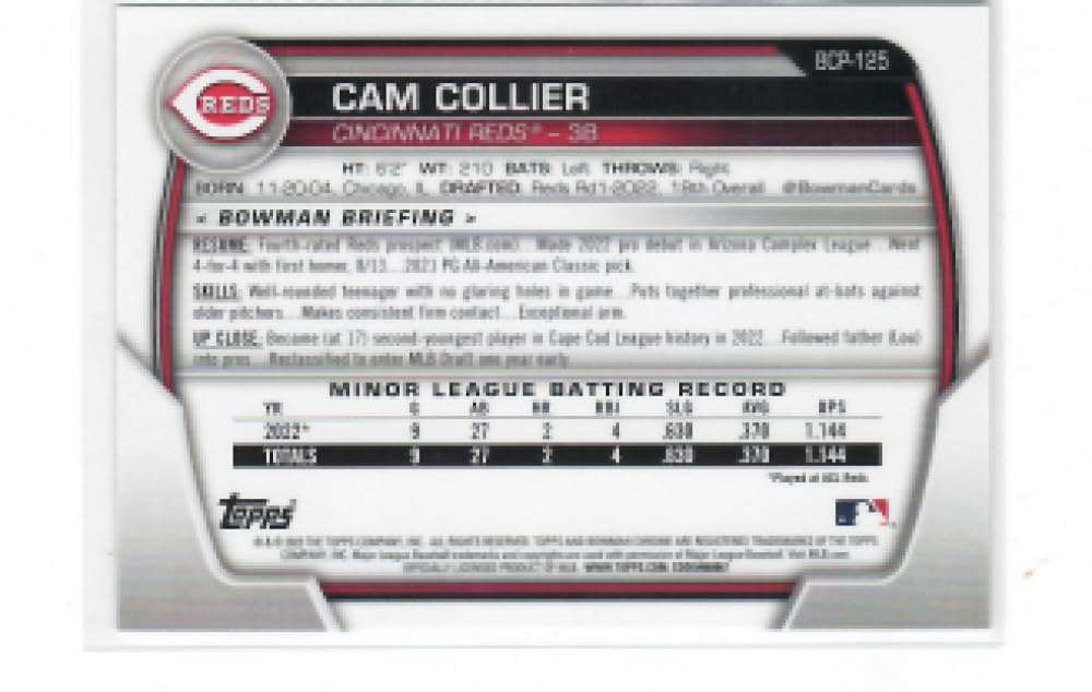 Baseball Card A17341