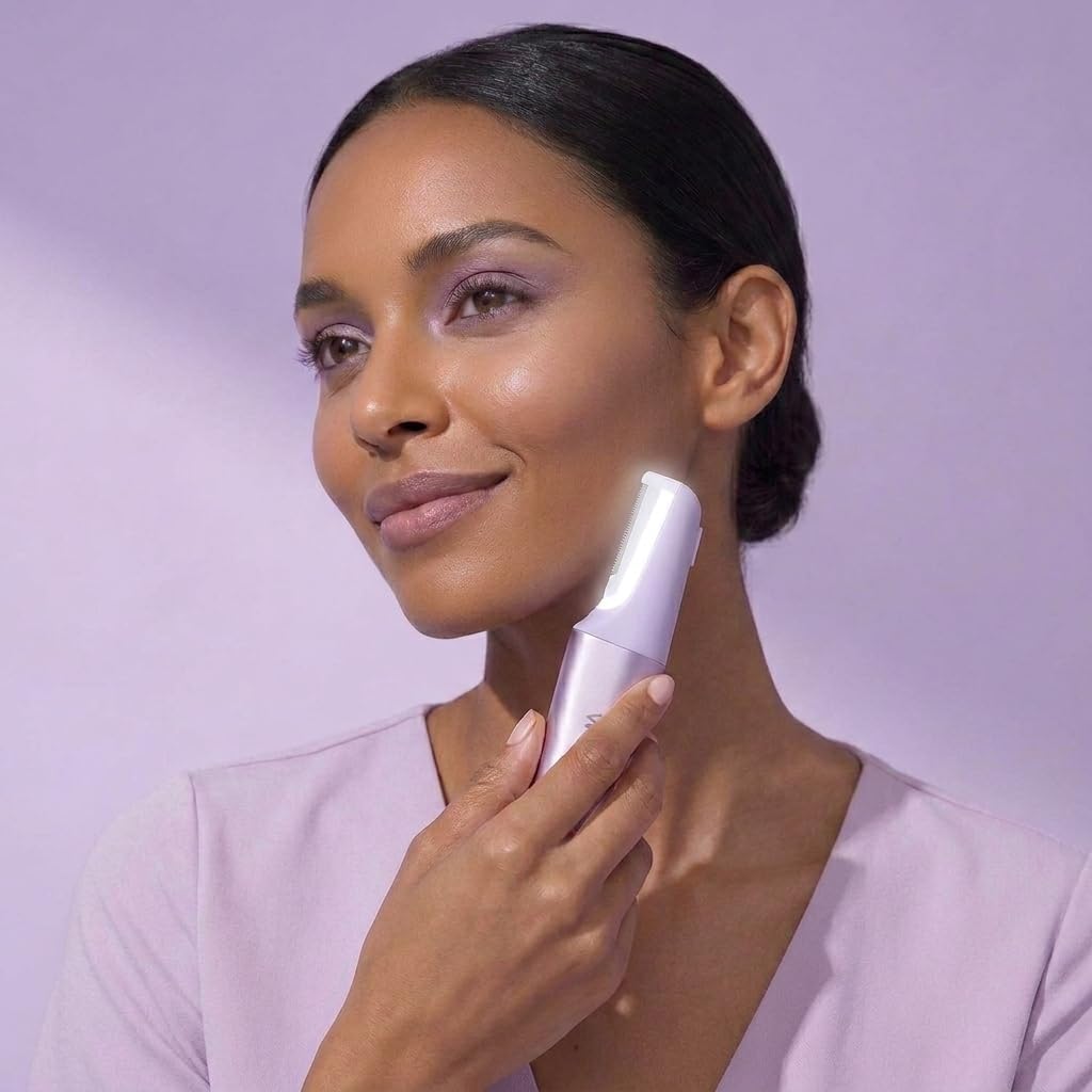 Lavender Purple Facial Razor I9762