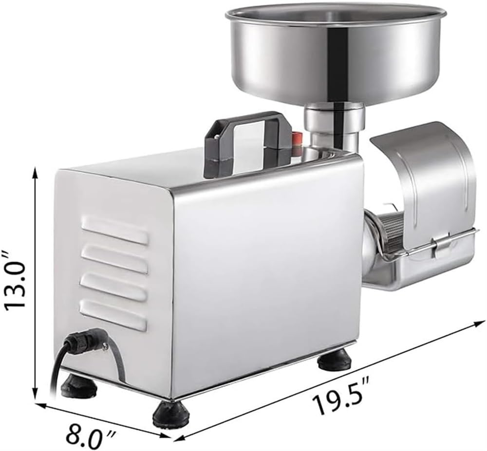 Electric Tomato Press & Strainer Machine Stainless Steel E860