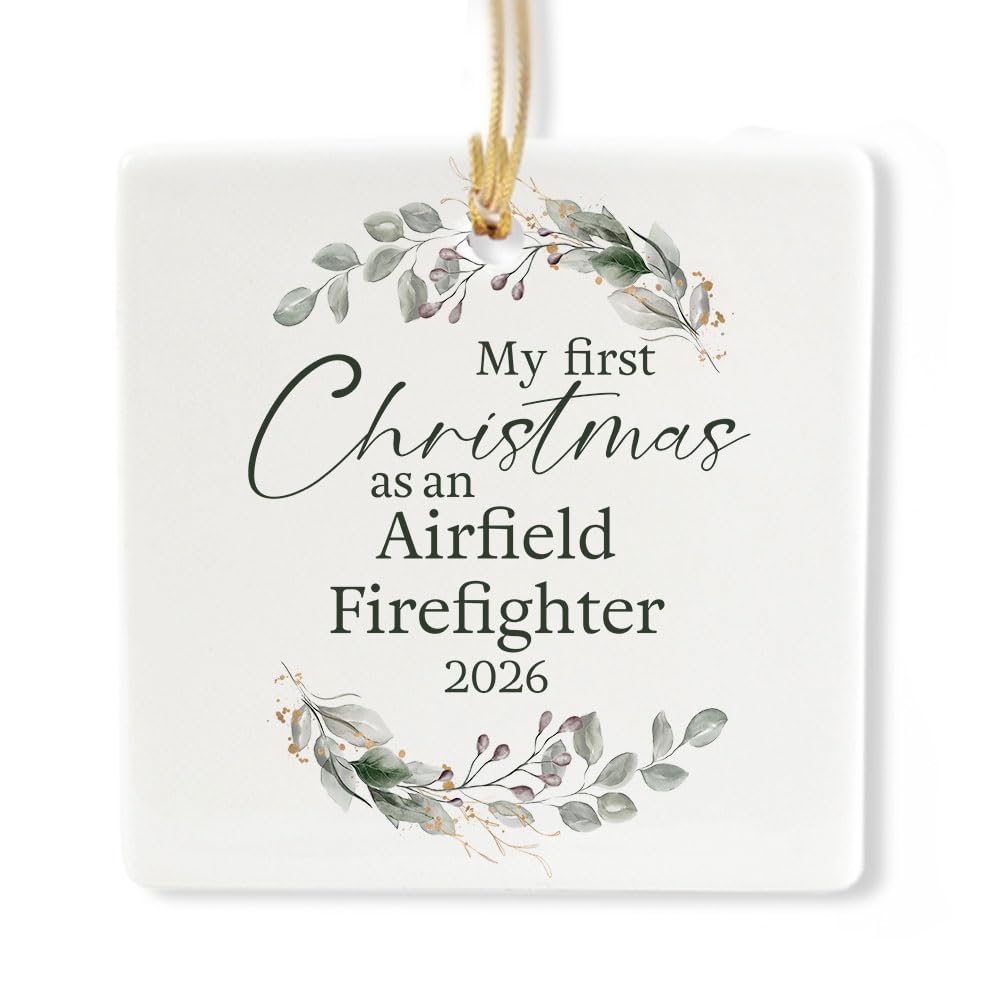Ceramic 3-inch Square-Shaped Ornament E6710