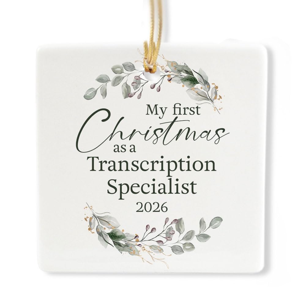 Ceramic 3-inch Square Ornament J3381
