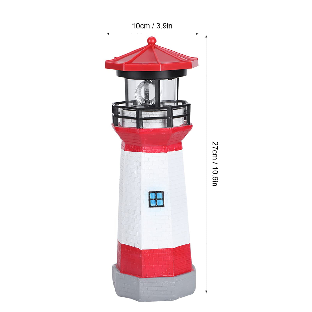 Solar Powered LED Lighthouse M84664