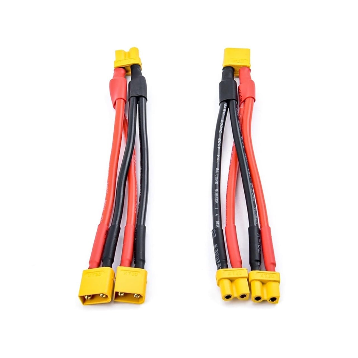 XT30 Male/Female Y 16AWG 10cm J61481