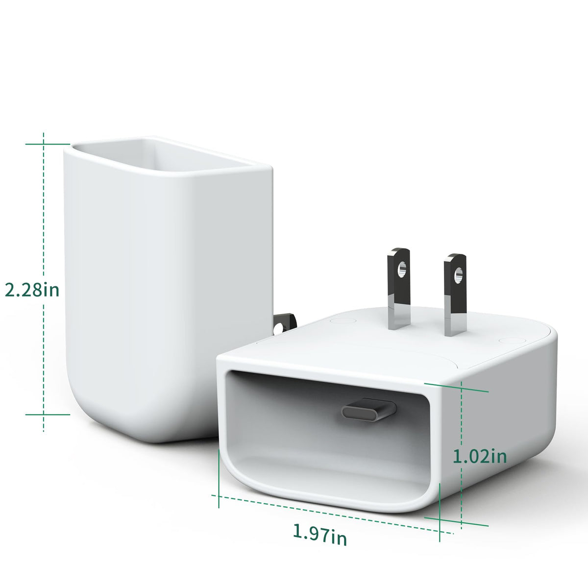 Wall Mount Bracket with Built-in Plug F583