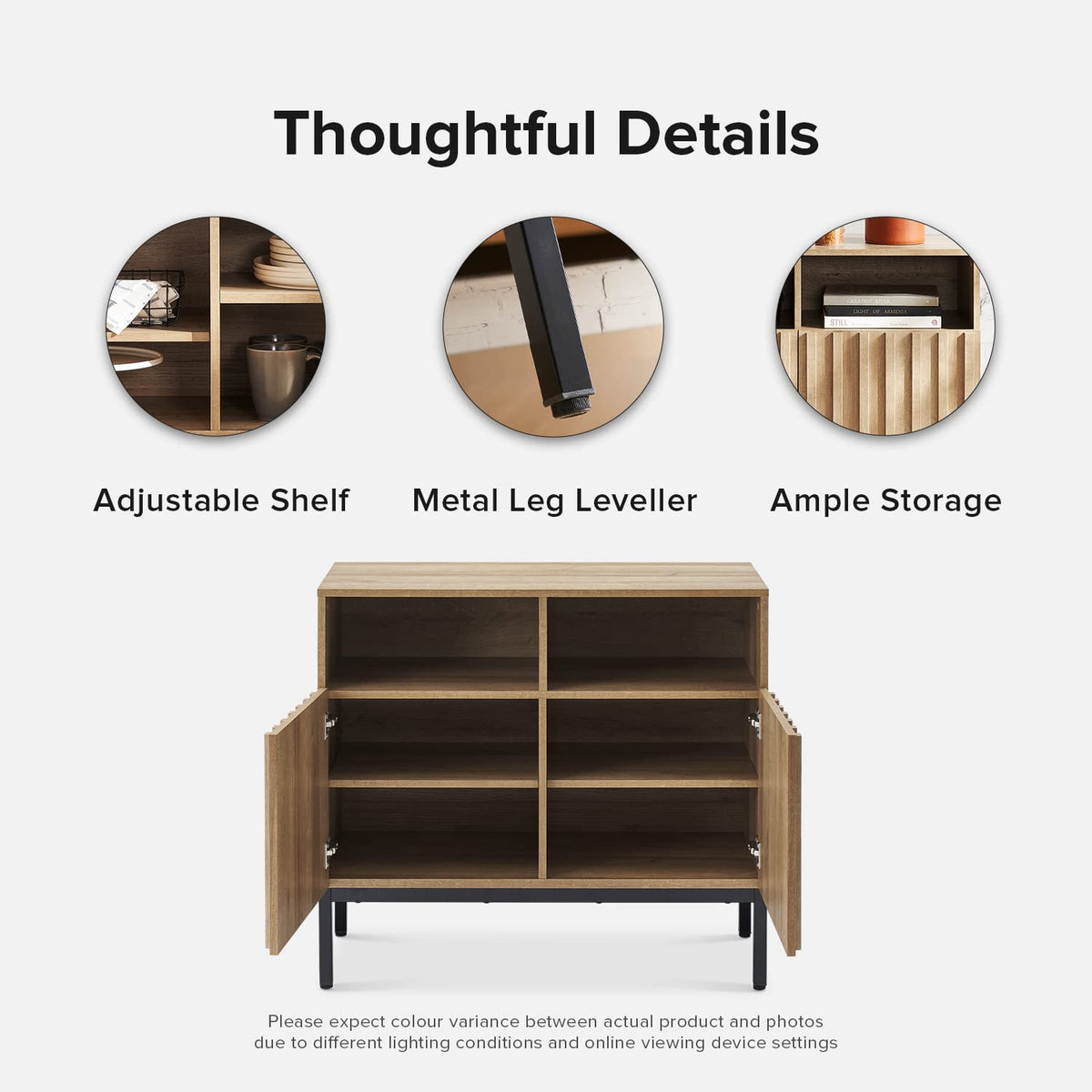 Oak Storage Cabinet Sideboard G445468