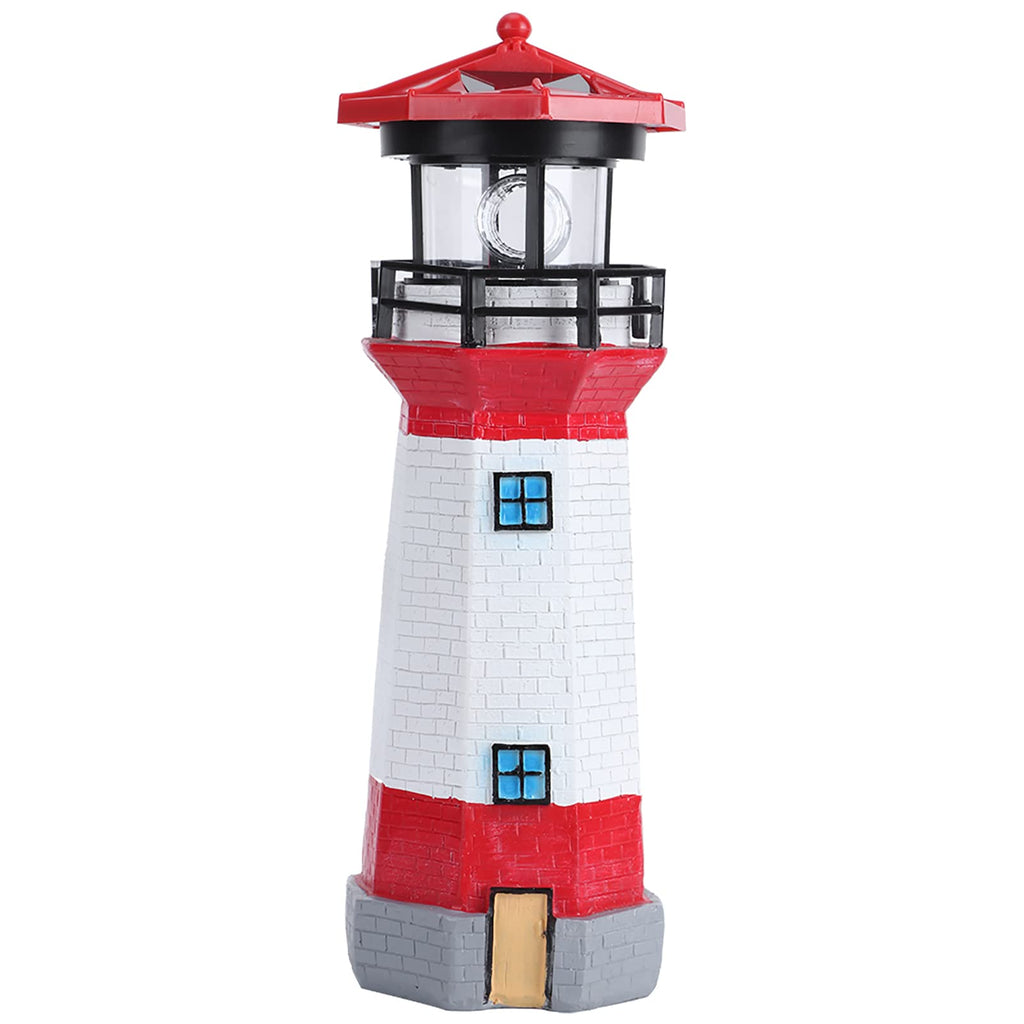 Solar Powered LED Lighthouse M84664
