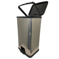 13 Gal Stainless Silver Step Trash Can T429