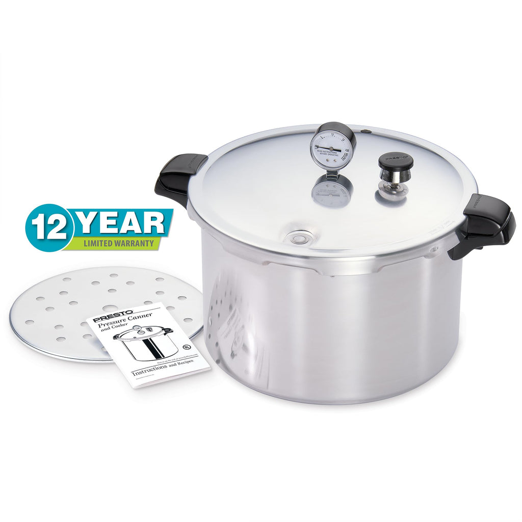 16-Quart Aluminum Pressure Canner and Cooker O677349