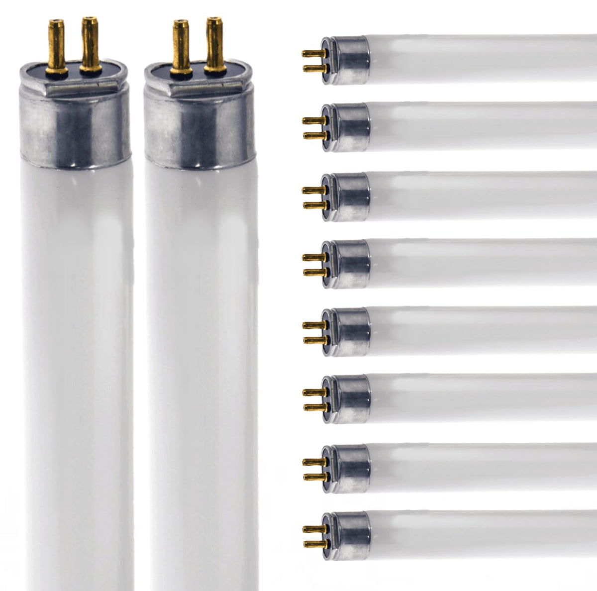 24W 3000K T5 Fluorescent Bulb 22.1 Inch G5 Bipin Base Pack of 10 A74398