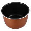 Non Stick Electric Cooker Inner Pot Aluminum Alloy Brown X87805
