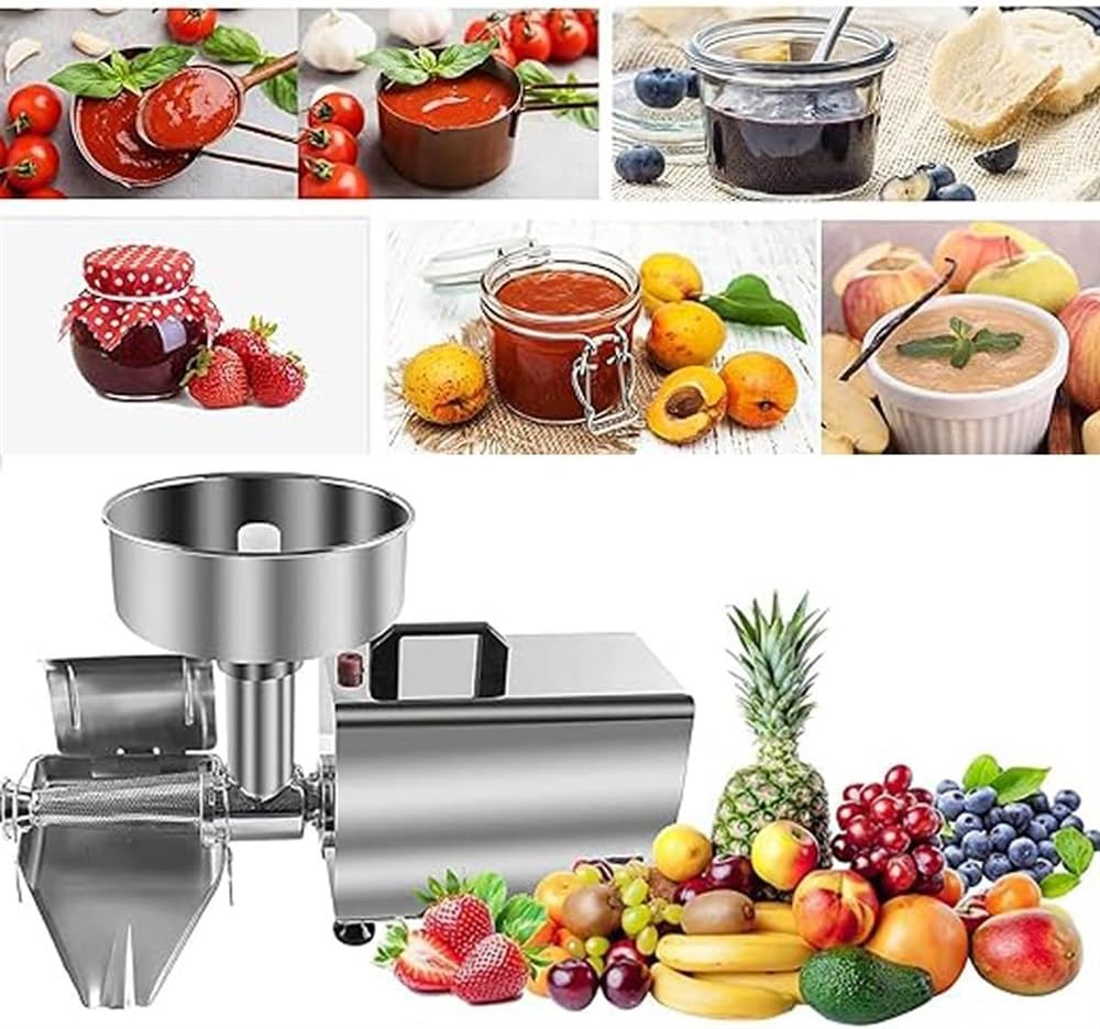 Electric Tomato Press & Strainer Machine Stainless Steel E860