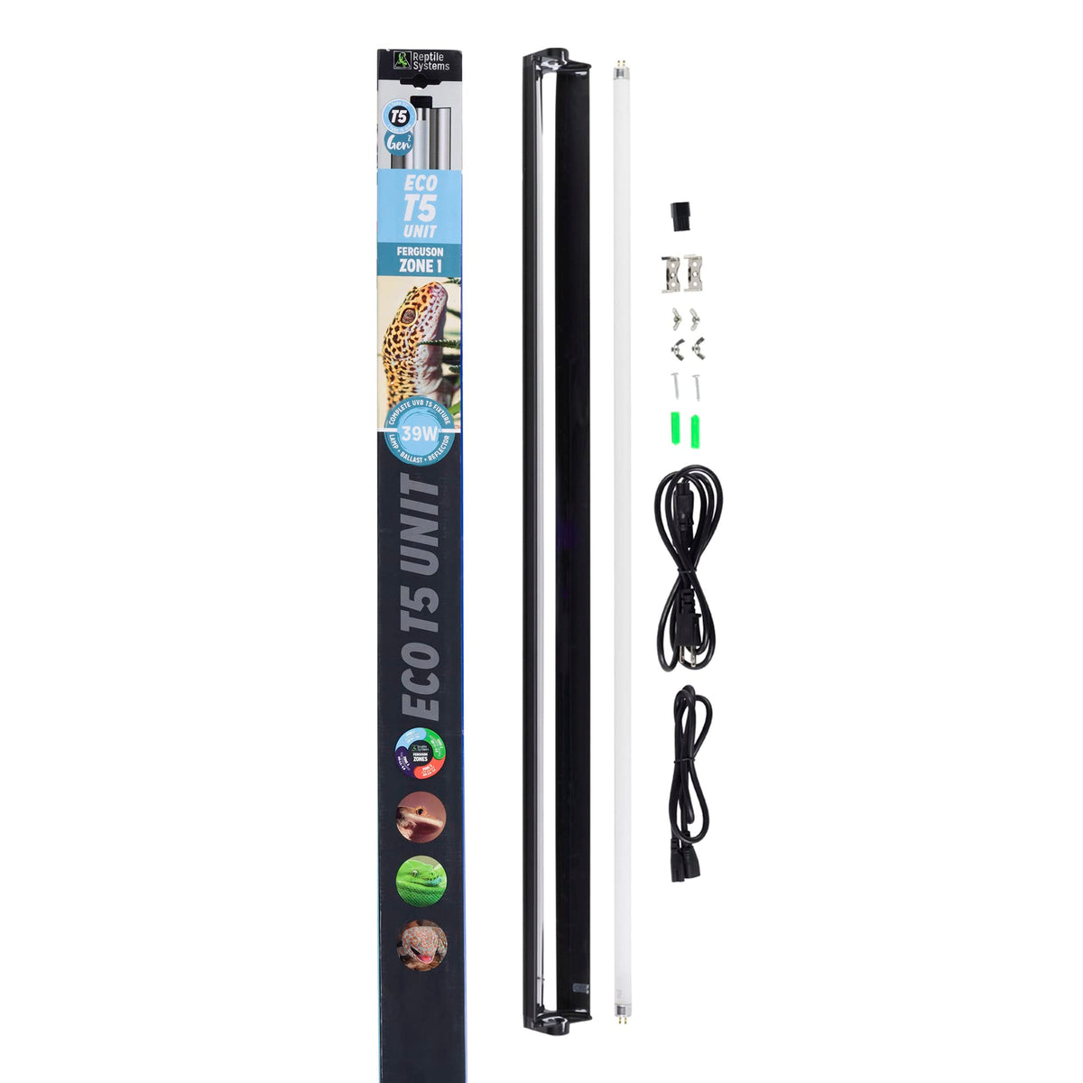 36in 39w Reptile Lighting Kit with HOT5 Lamp K3987