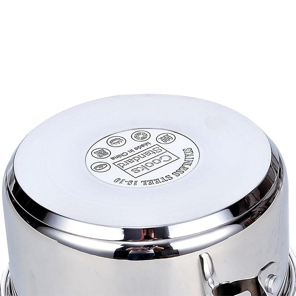 7 Quart Stainless Steel Stock Pot with Lid E957411