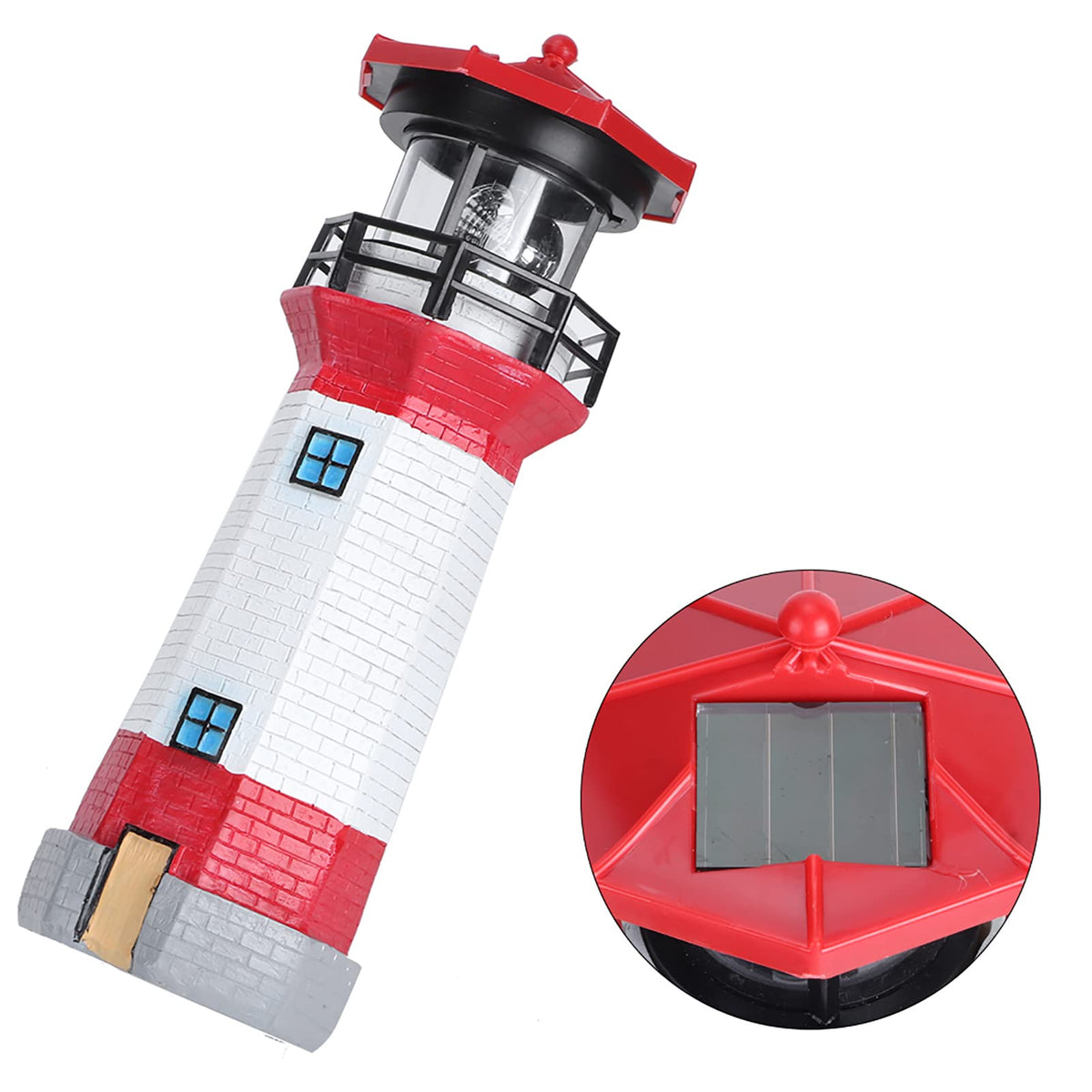 Solar Powered LED Lighthouse M84664