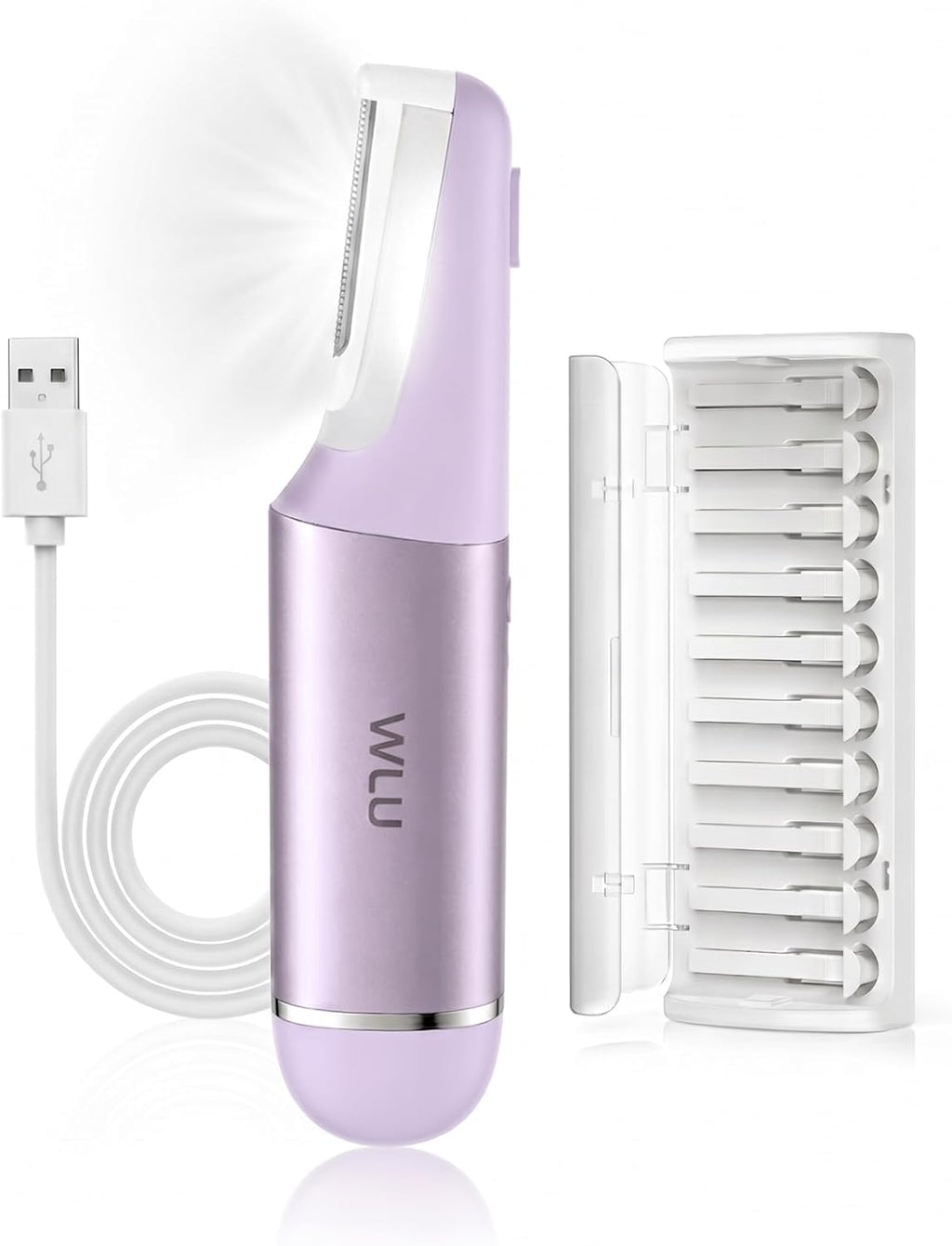 Lavender Purple Facial Razor I9762