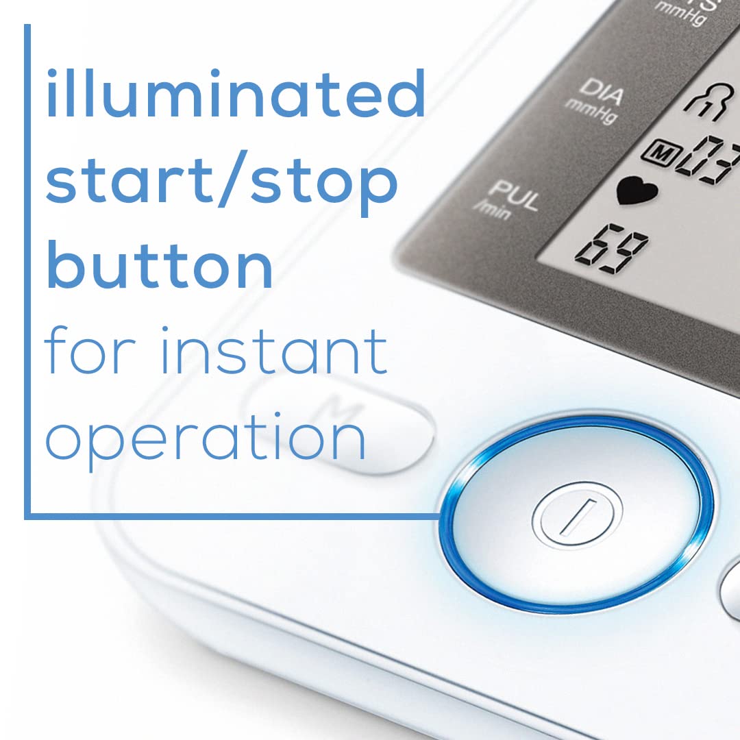 Upper Arm Blood Pressure Monitor with Large Cuff X688291