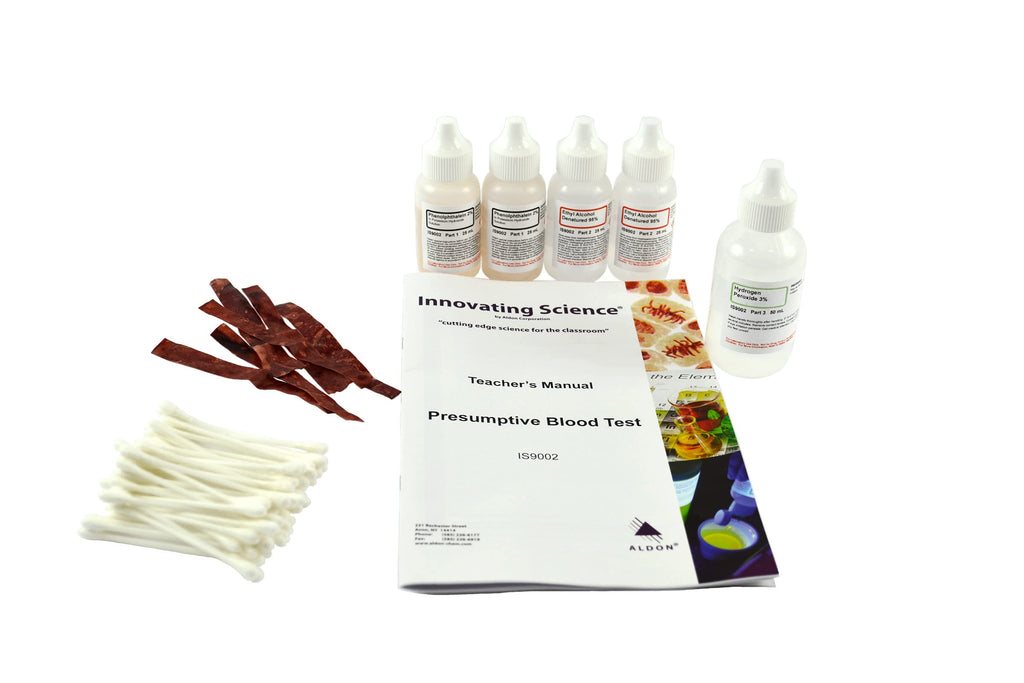 Forensic Chemistry Presumptive Blood Test Kit S783151