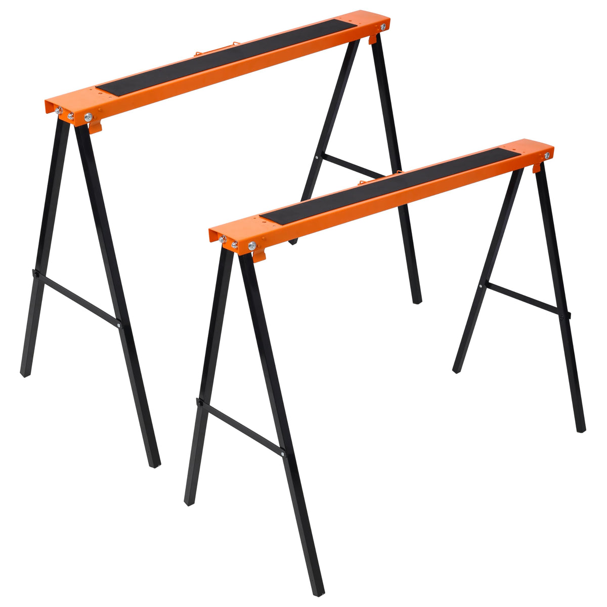 2 Pack Heavy Duty Folding Steel Saw Horses Y281063