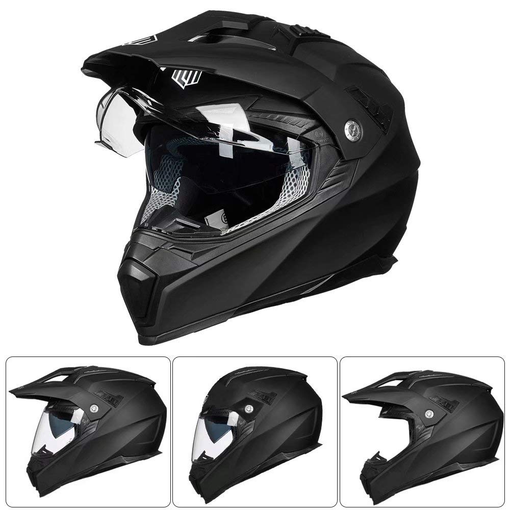 Full Face Dirt Bike ATV Helmet DOT Certified E2329