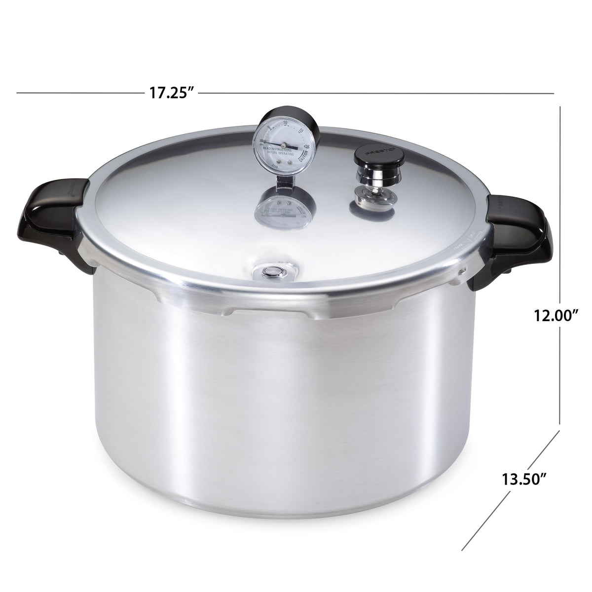 16-Quart Aluminum Pressure Canner and Cooker O677349