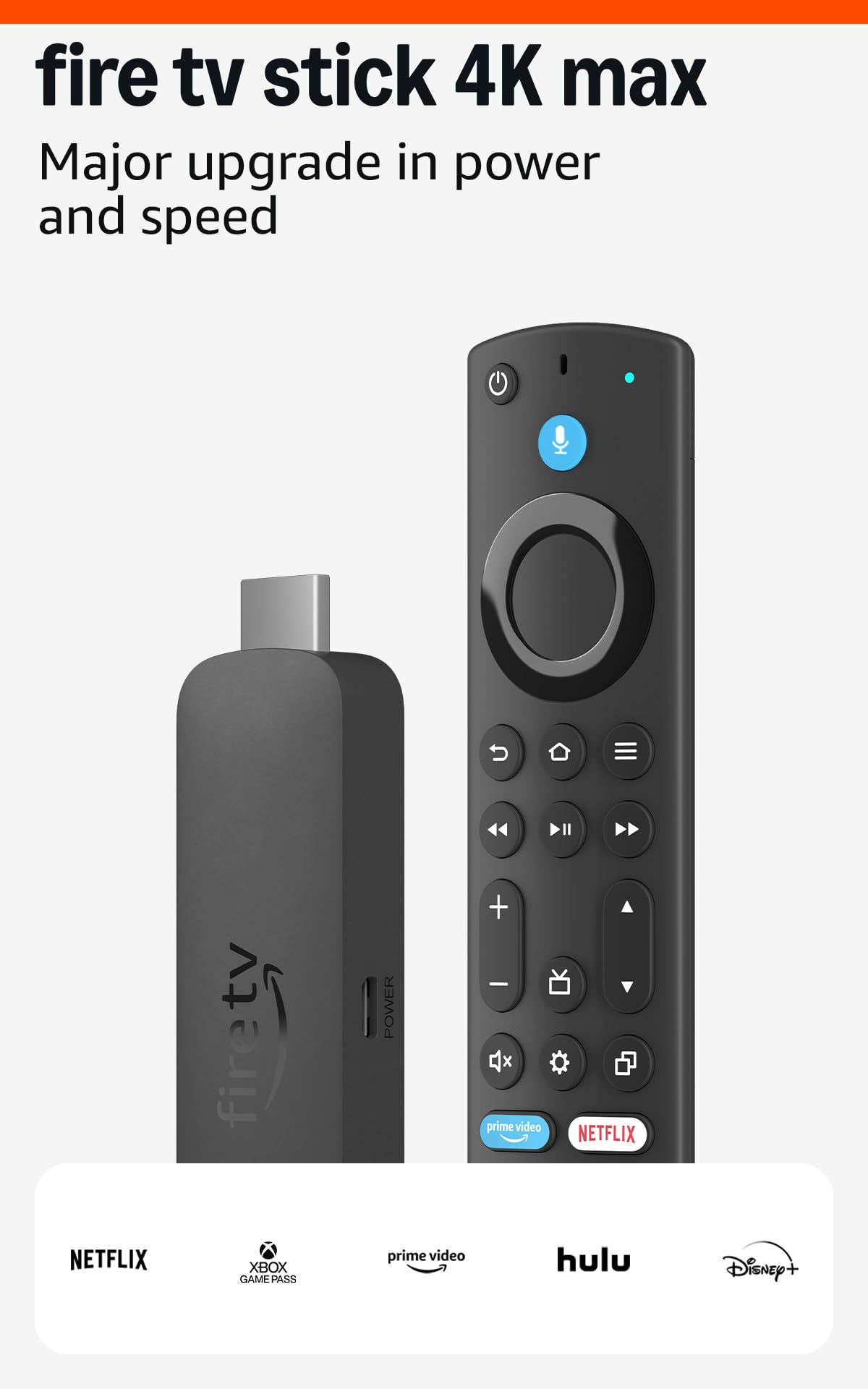 Like-New 4K Max Streaming Device with Wi-Fi 6E R3004