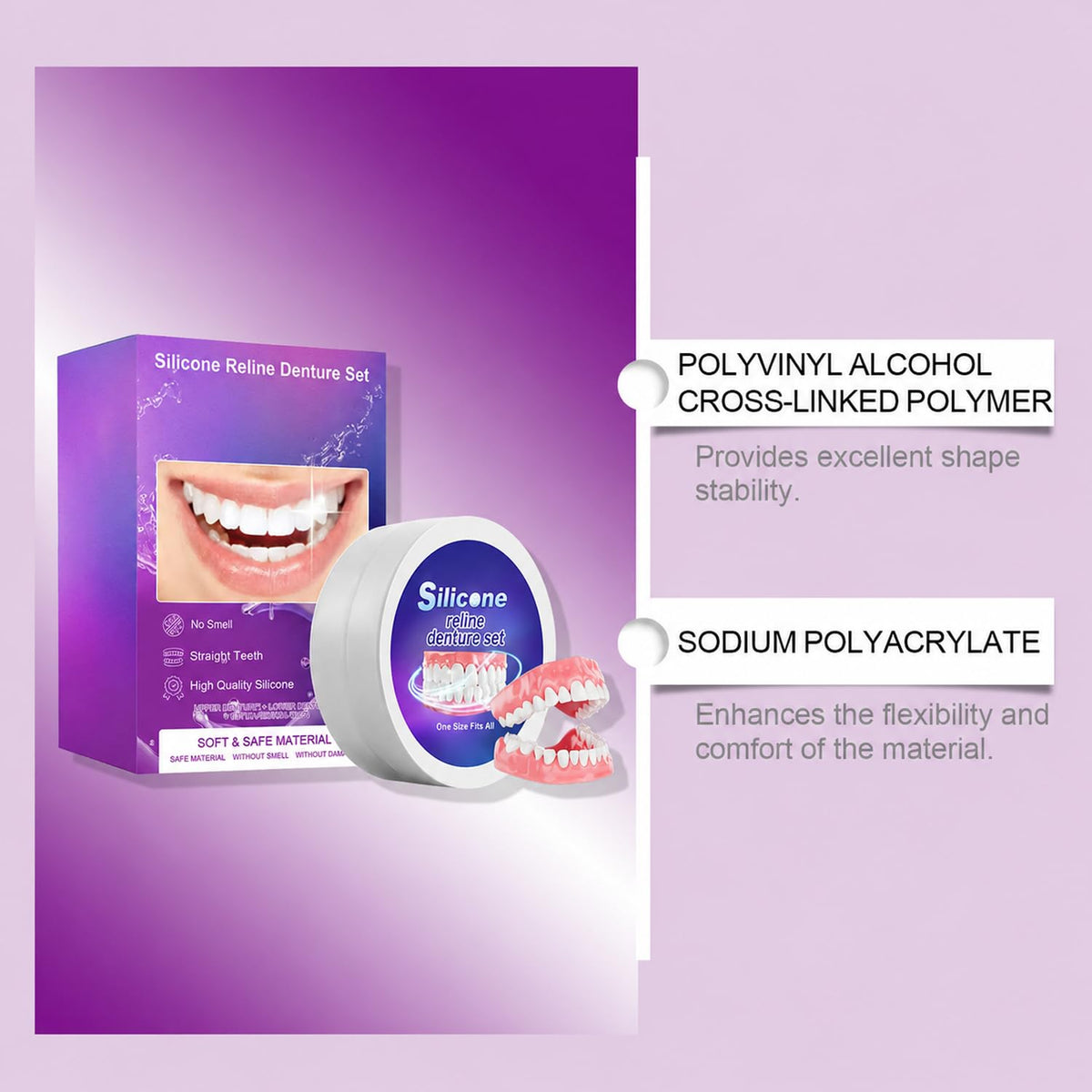 Silicone Denture Set R41047