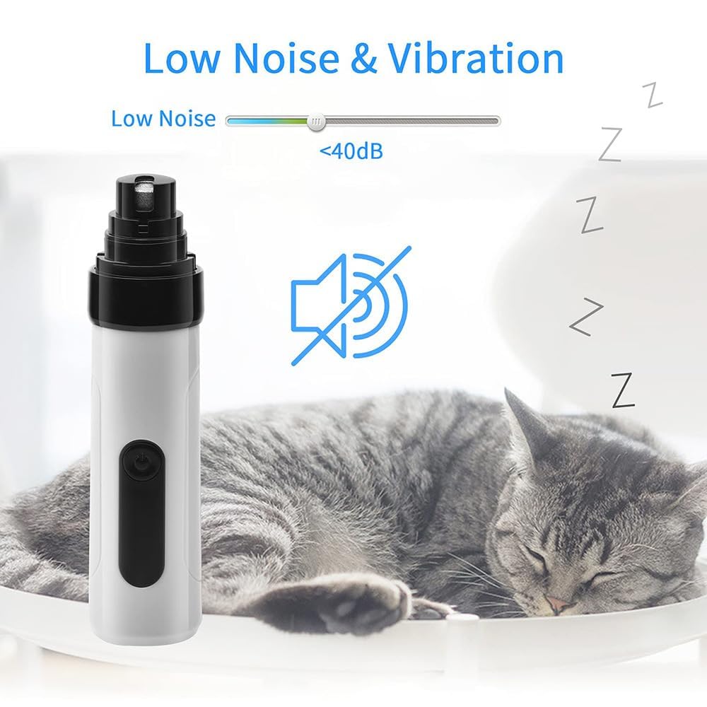 Dog Nail Trimmer with Replacement Grinding Heads J279535