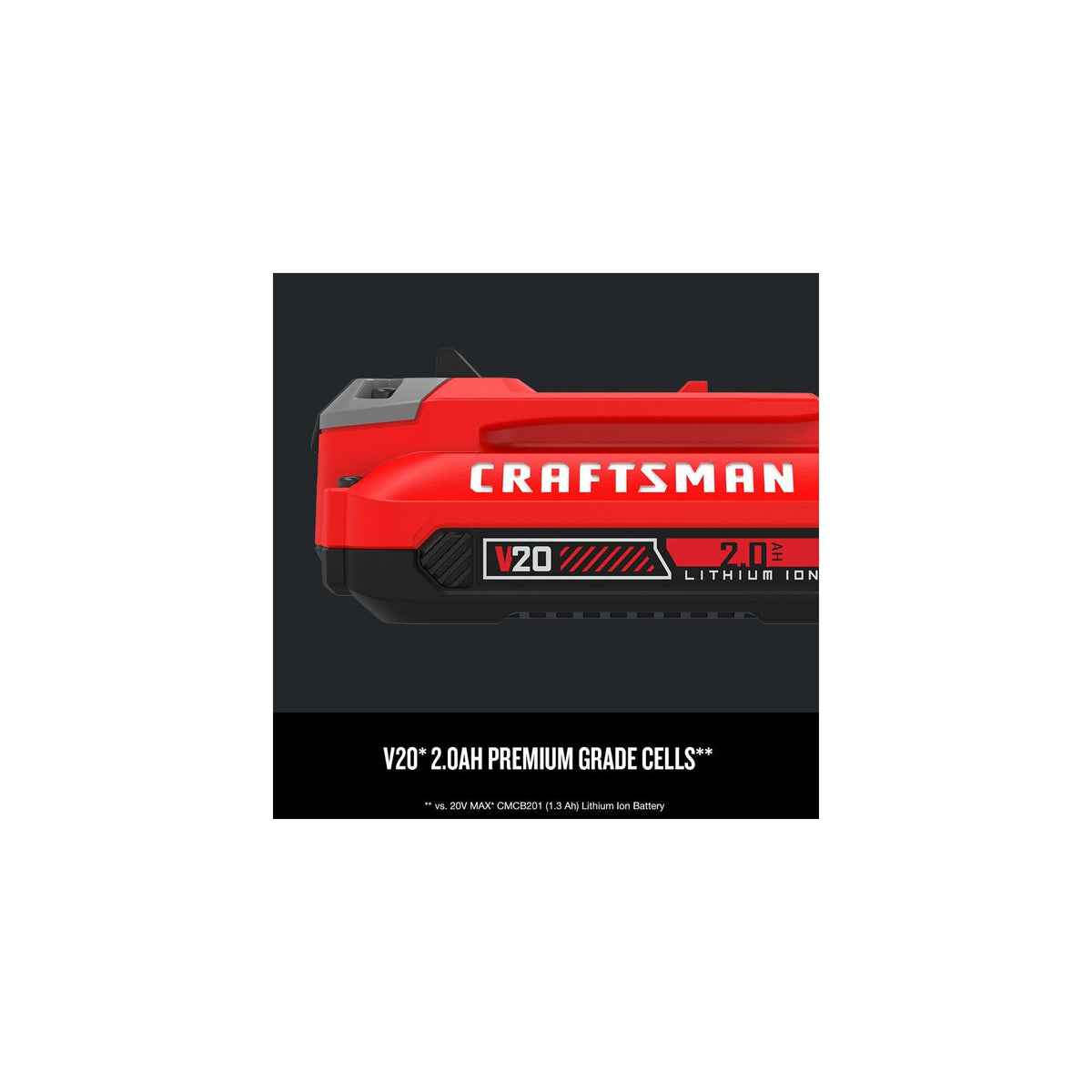 2Ah Lithium Ion Battery 2-Pack and Charger Starter Kit V9129