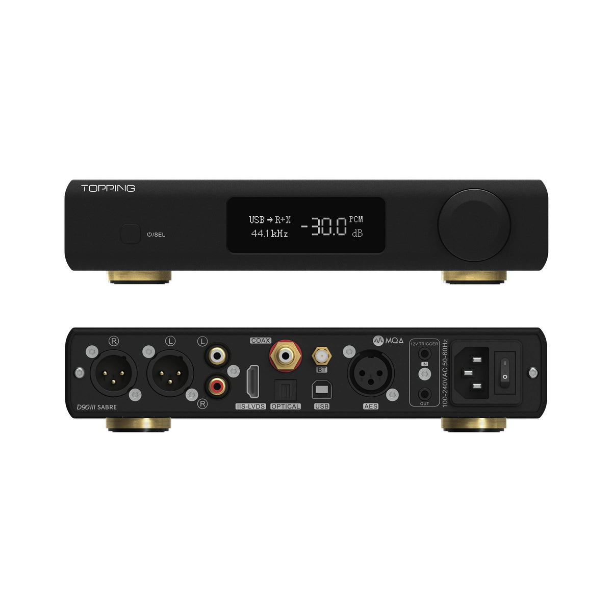 Black Desktop DAC Preamp C229
