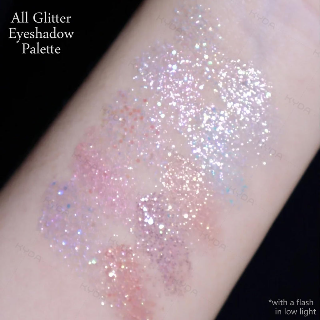 10 Colors Glitter Eyeshadow Palette Y2266