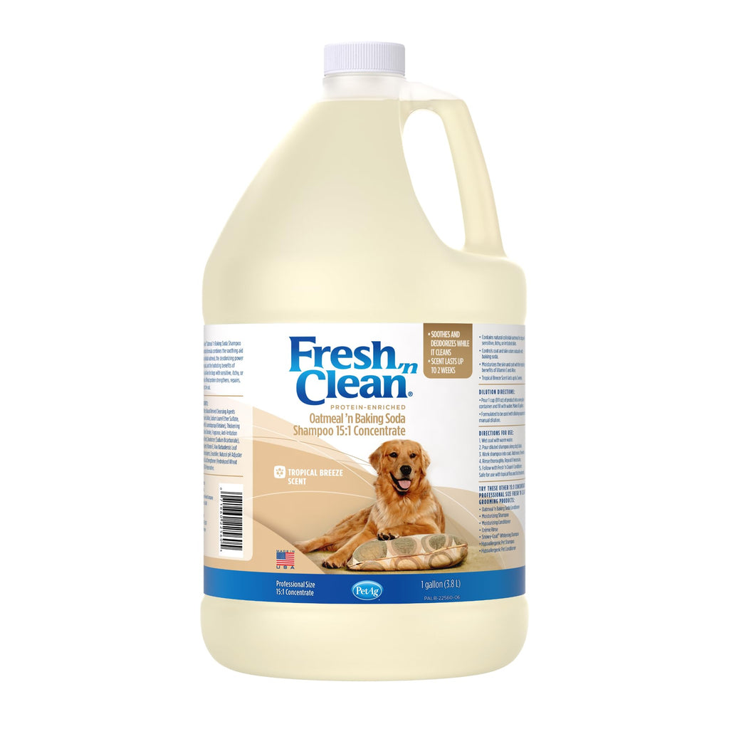 Oatmeal Baking Soda Shampoo Tropical Fresh Scent 1 Gallon O544239