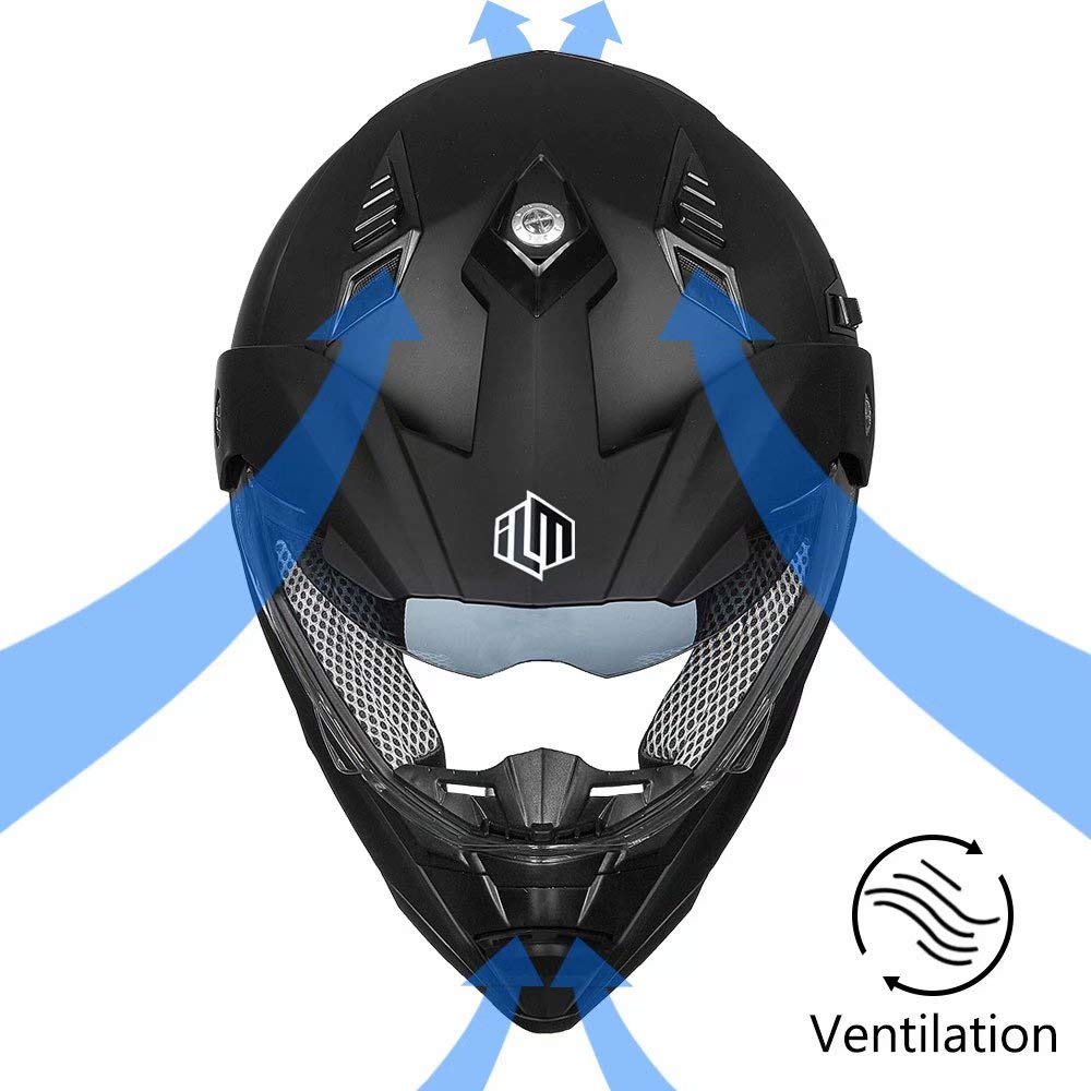 Full Face Dirt Bike ATV Helmet DOT Certified E2329