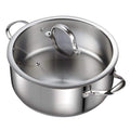 7 Quart Stainless Steel Stock Pot with Lid E957411