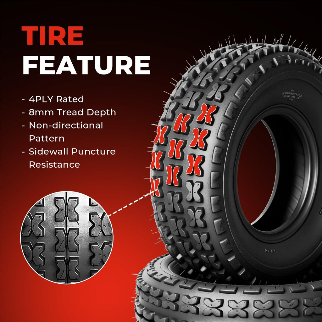 Set of 4 All Terrain ATV/UTV Tires Z2084