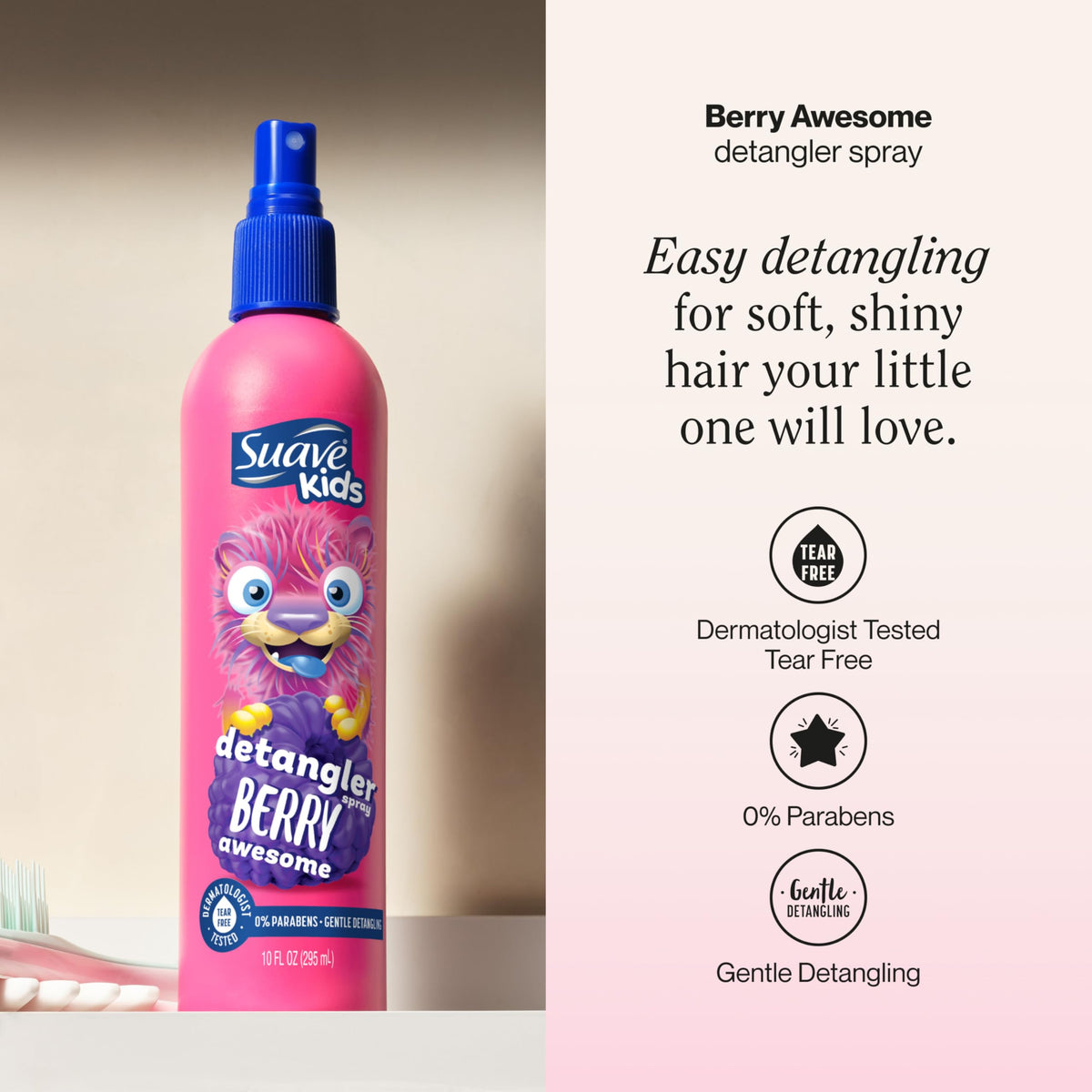 Berry Awesome Detangler Spray 10 oz Pack of 6 F5913