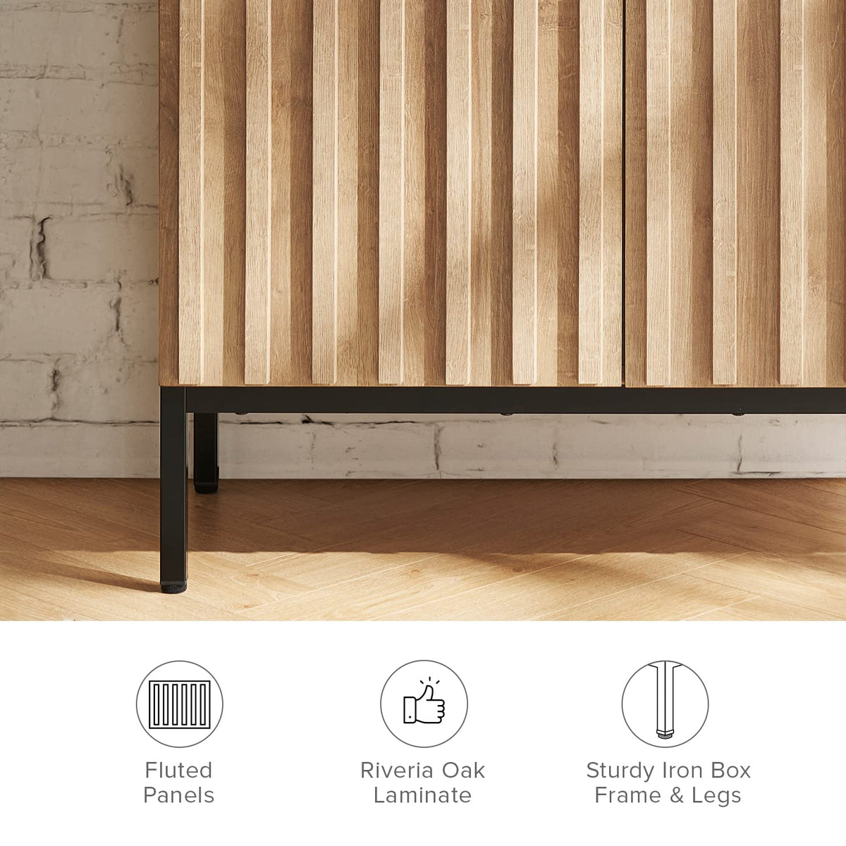 Oak Storage Cabinet Sideboard G445468