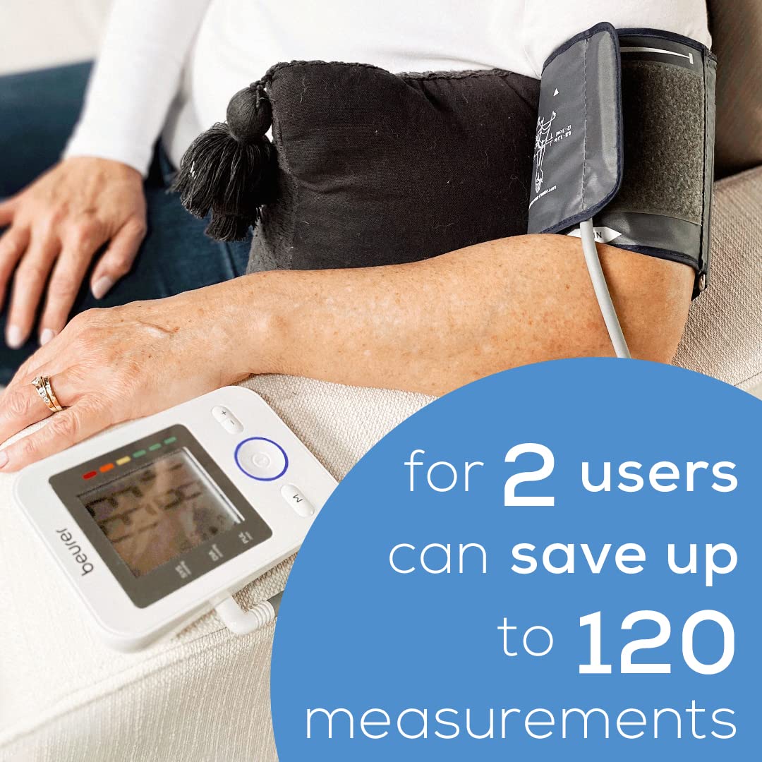 Upper Arm Blood Pressure Monitor with Large Cuff X688291