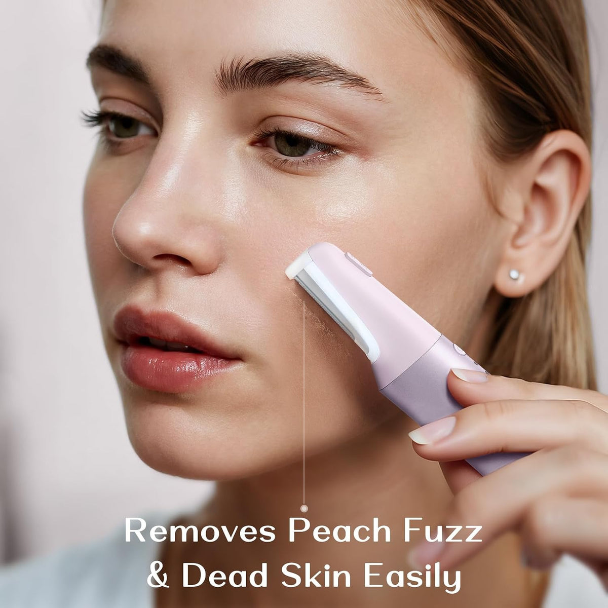 Lavender Purple Facial Razor I9762
