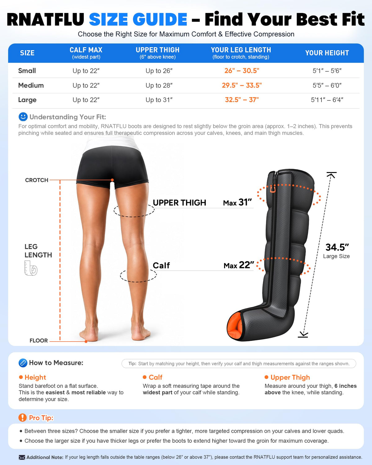 Air Compression Leg Massager with Heat O199299