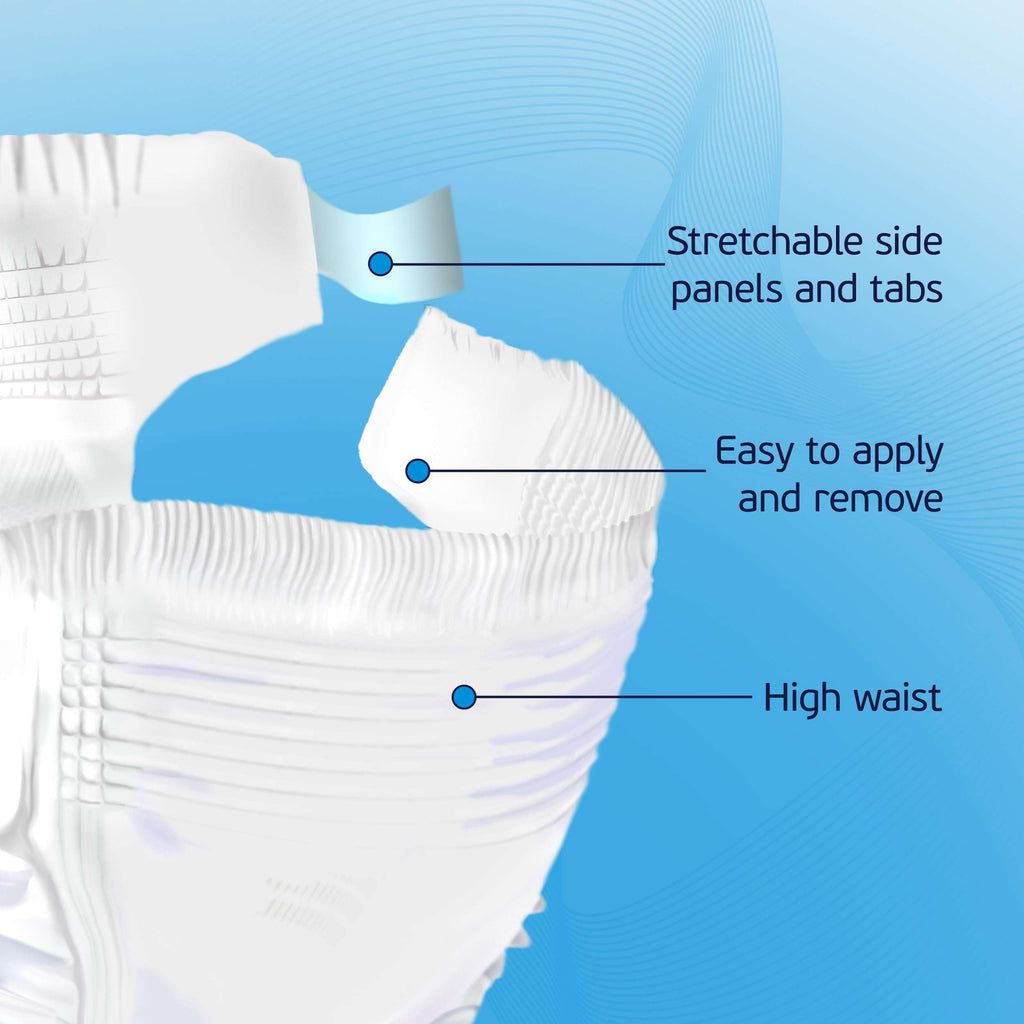 2XL Disposable Adult Diapers with Tabs K6918