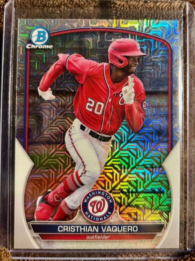 2023 Bowman Chrome Mega Box Prospects Mojo Refractor Baseball W842258