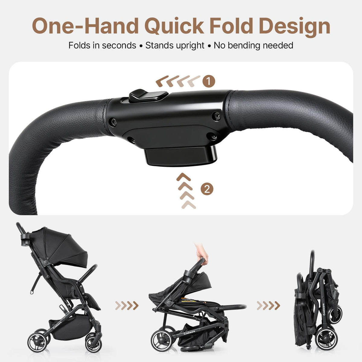 Lightweight Compact Travel Stroller V980